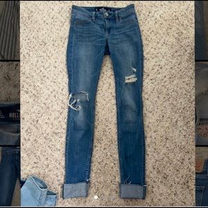 Hollister distressed jeans